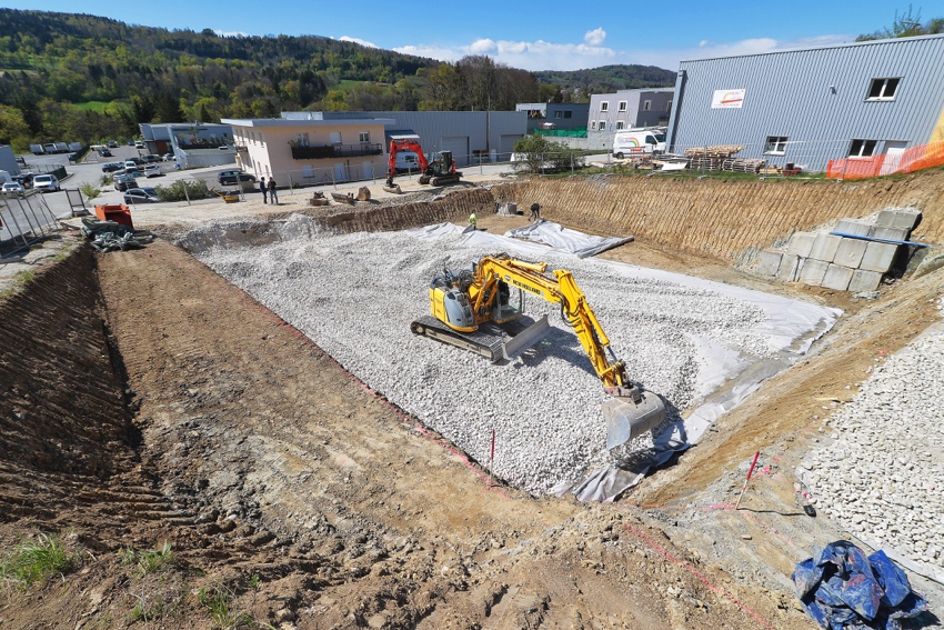 Suivi de chantier SCCV Le Plan Morget (du 10 au 30 avril 2017)